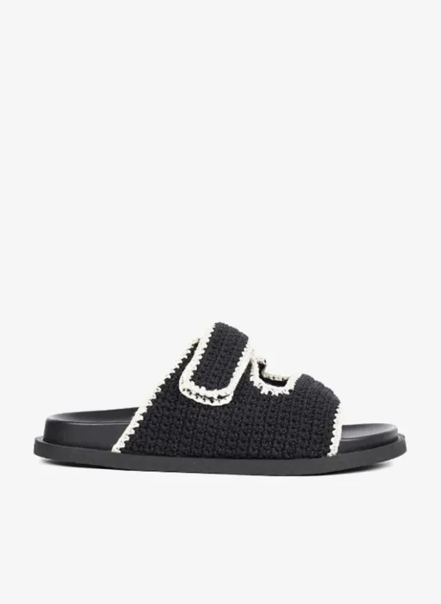 Women's Slip-on Velcro Knit Sandals
