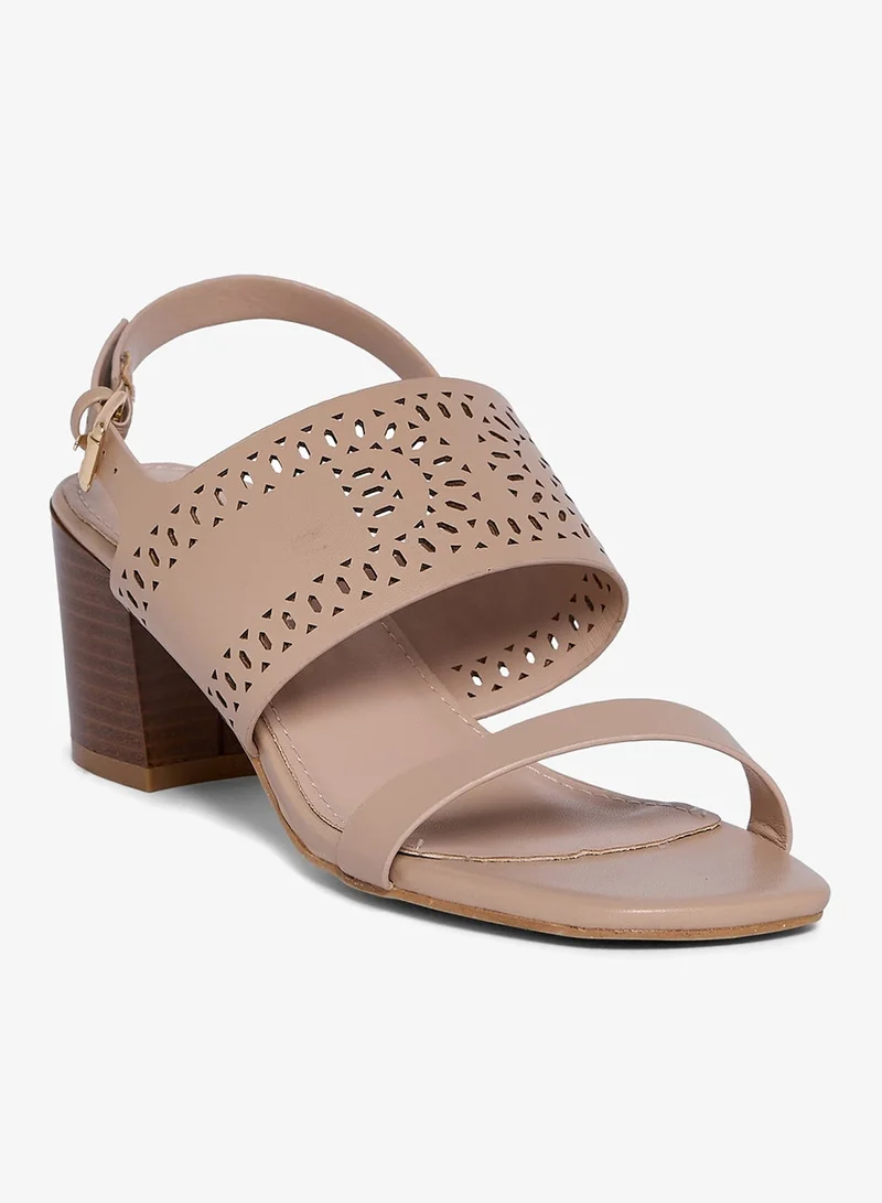 Geoomnii Women's Mid Heel Sandals