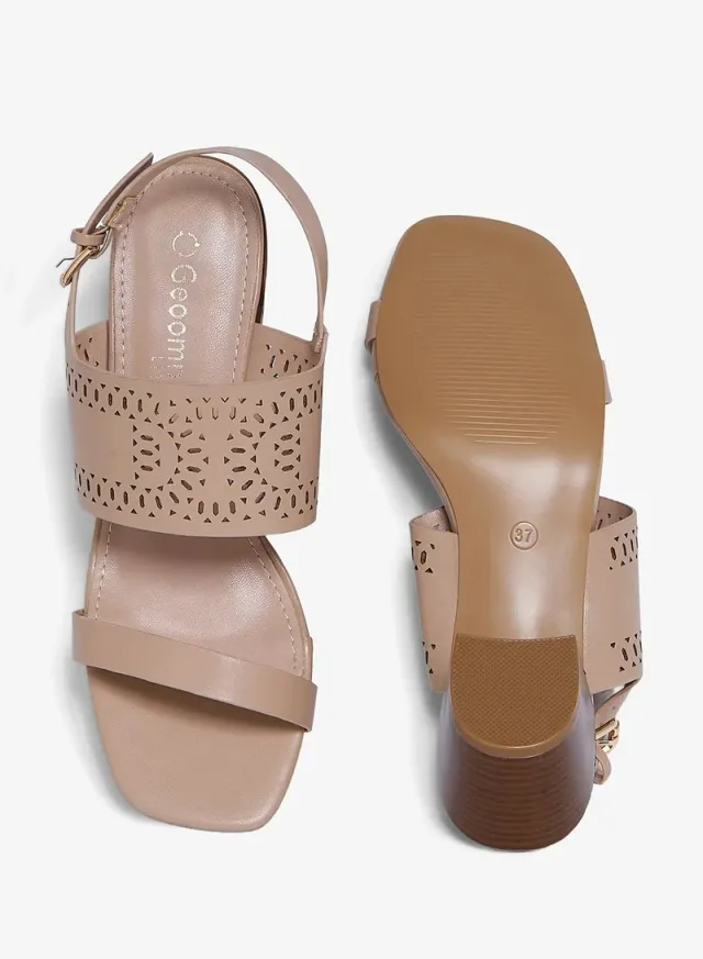 Geoomnii Women's Mid Heel Sandals – image 5