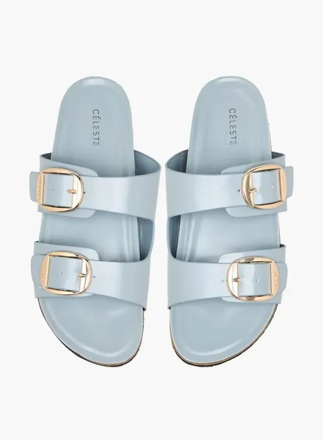 Women's Buckle Slide Sandals