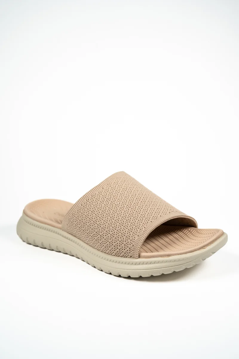 Women's Cushioned Slip-On Slide Sandals