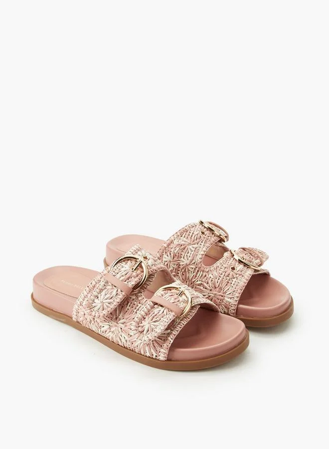 Women's Textured Slip-On Sandals