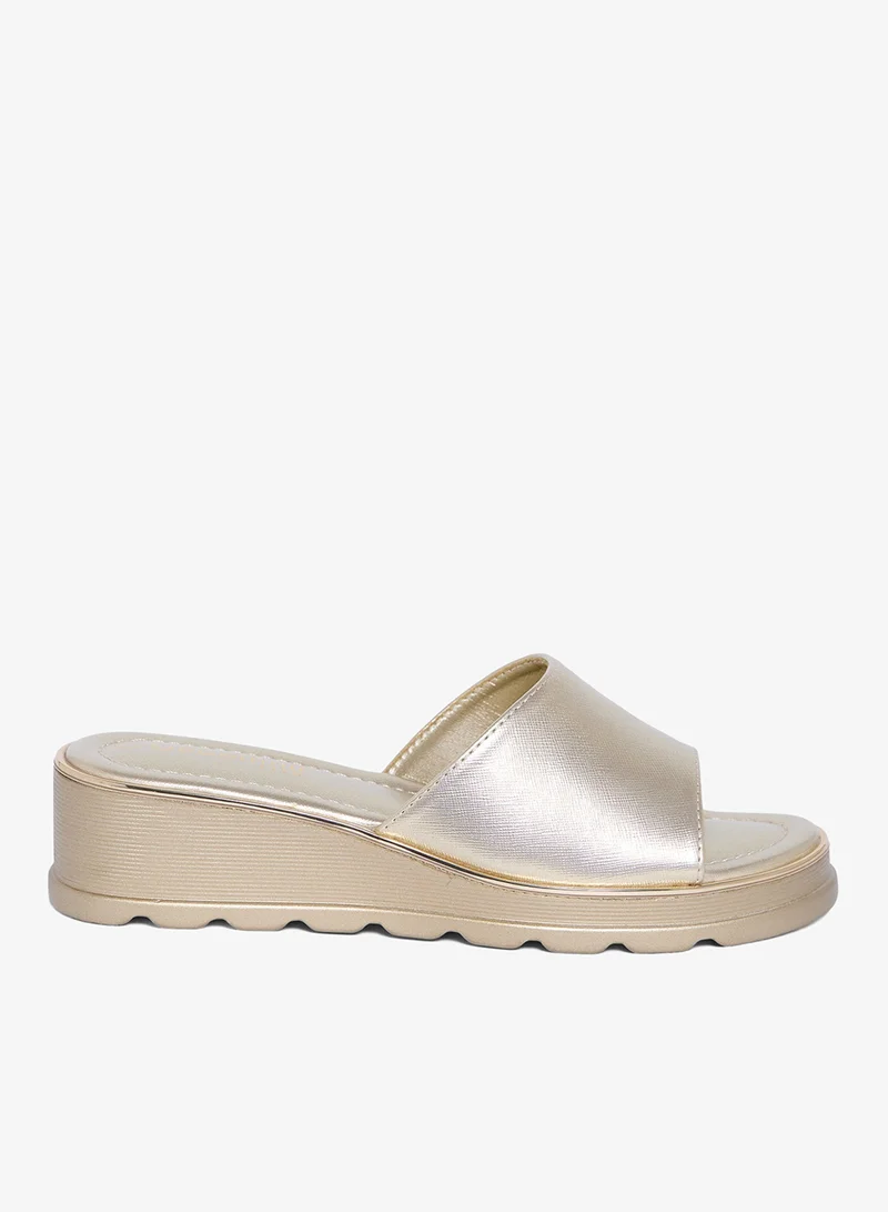Women's Cushioned Slip-On Comfort Slide Sandals