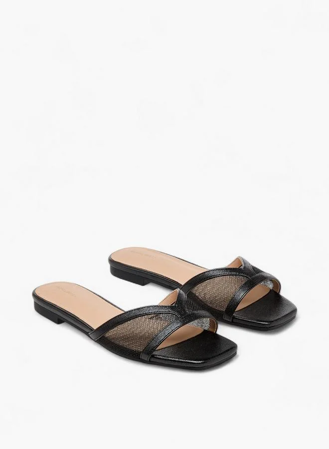 Flora Bella Women's Mesh Slide Sandals