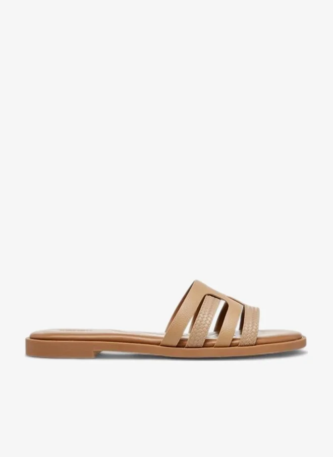 Flora Bella Women's Textured Slip-On Sandals