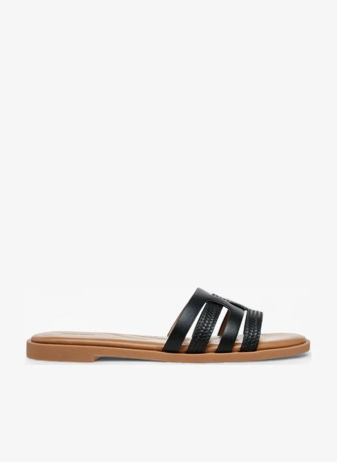 Flora Bella Women's Textured Slip-On Sandals