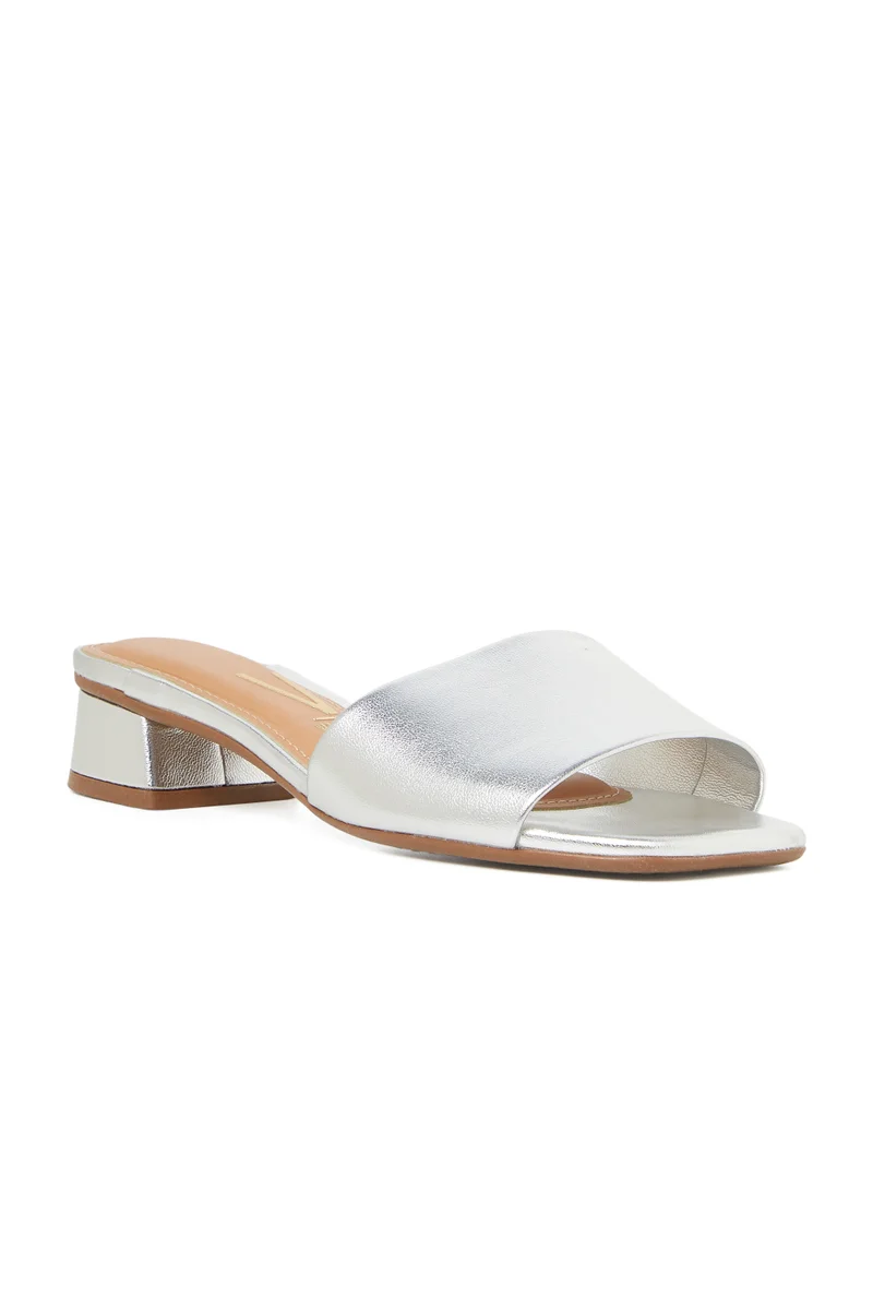 Vizzano Low Heel Sandals Silver