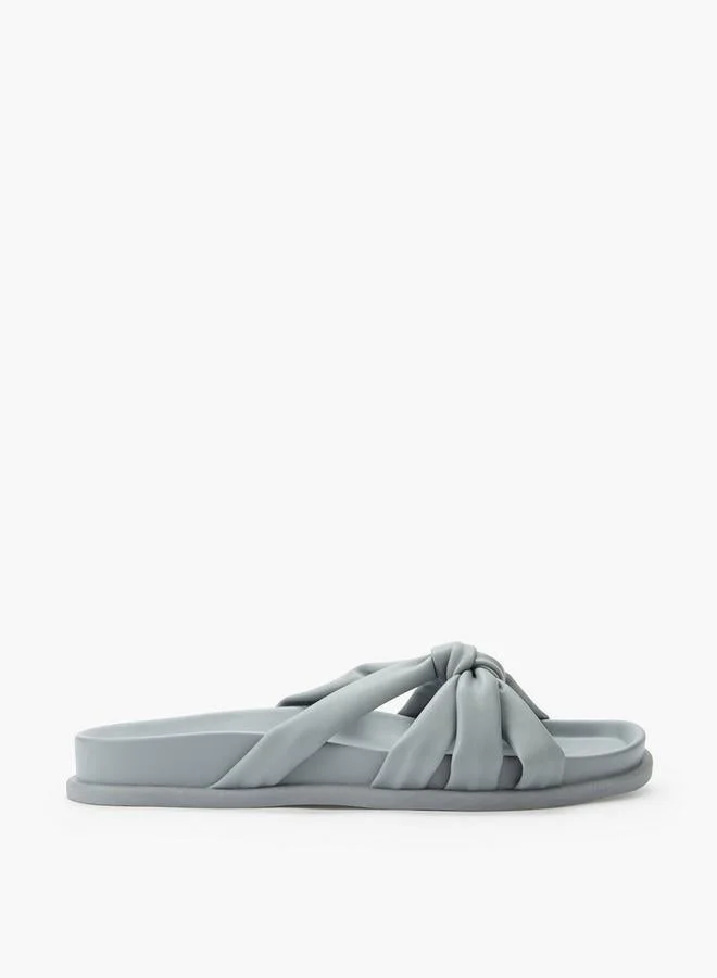 Women's Knot Detail Slides