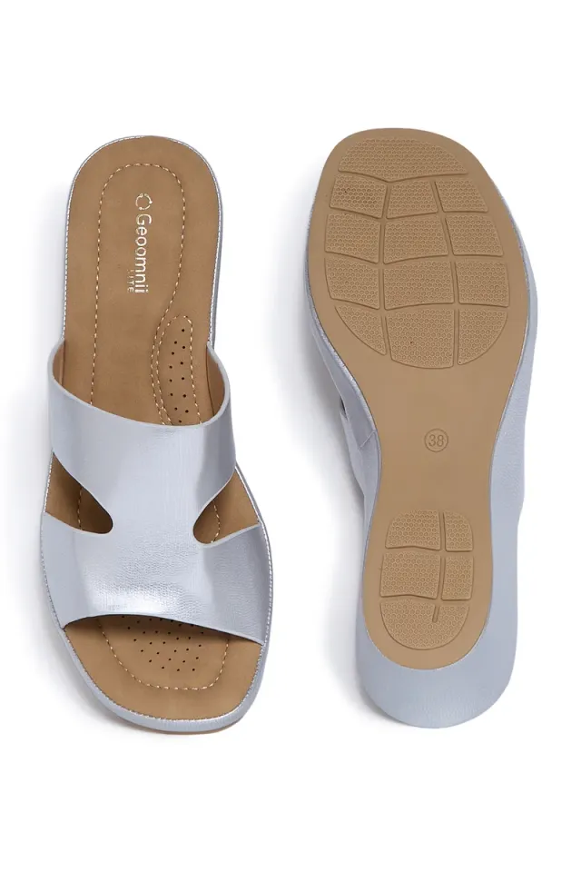 Geoomnii Women's Comfort Cushioned Slide Sandals – image 5