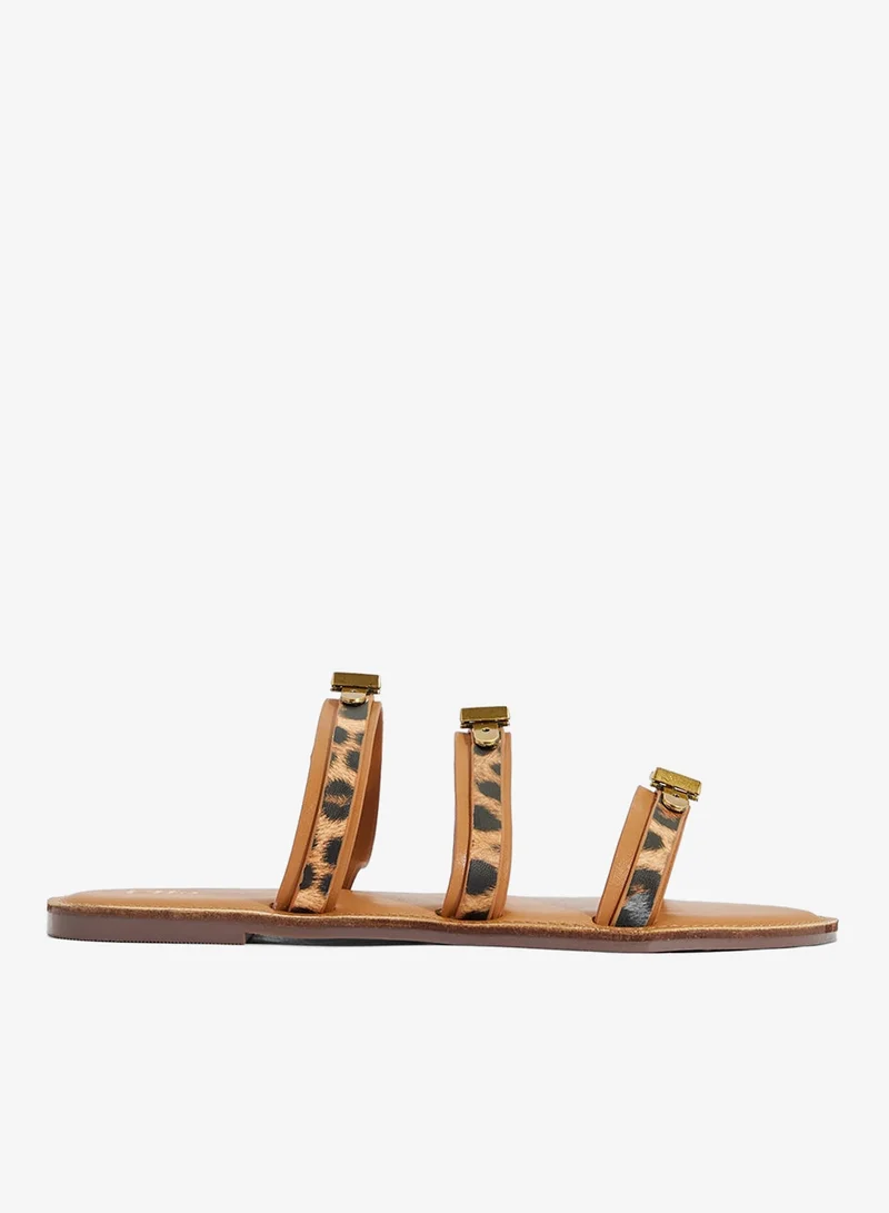 Triple Strap Sandal