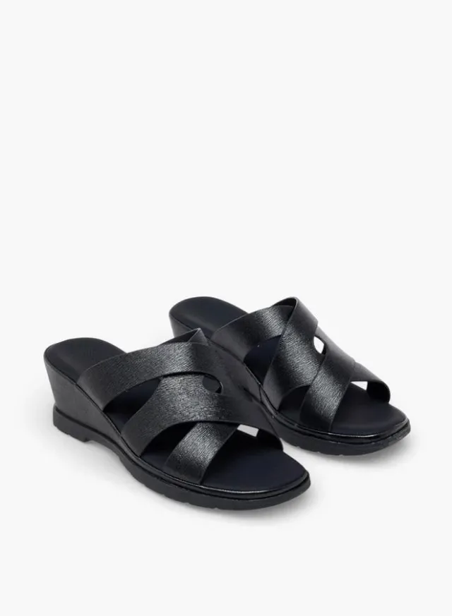 Flora Bella Women's Wedge Comfort Sandals