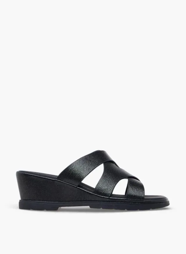 Flora Bella Women's Wedge Comfort Sandals – image 3