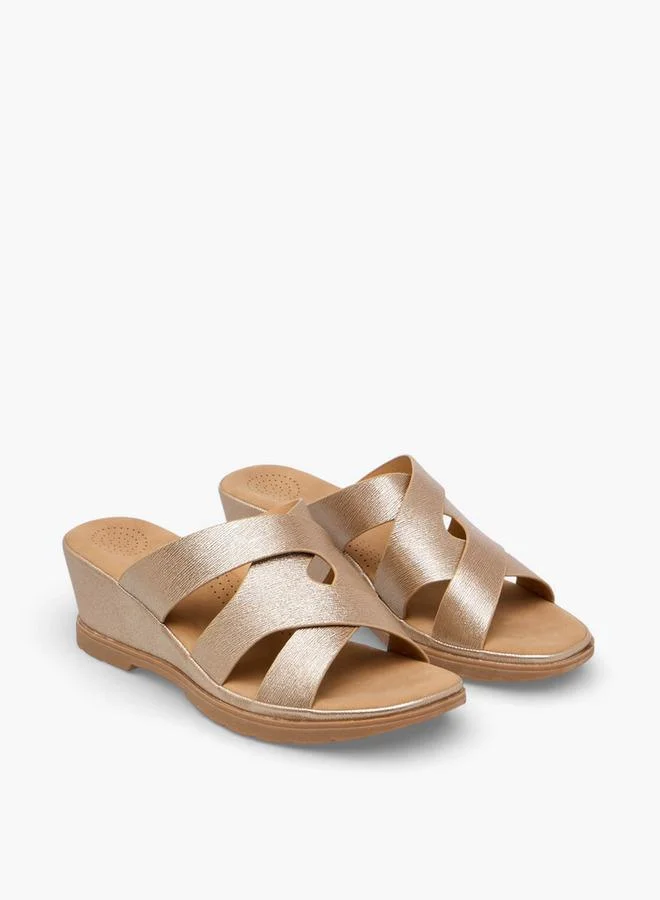 Flora Bella Women's Wedge Comfort Sandals