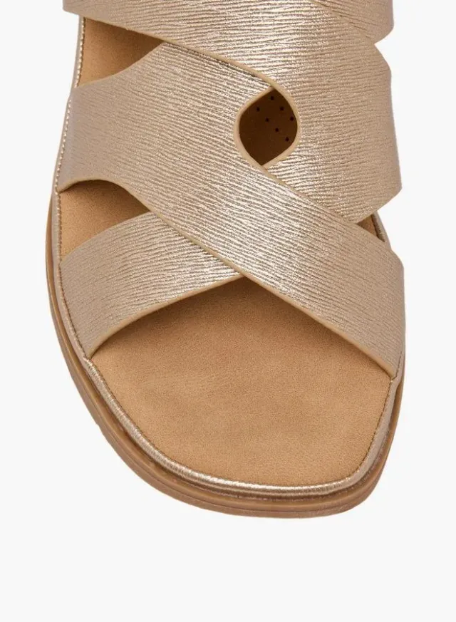 Flora Bella Women's Wedge Comfort Sandals – image 4