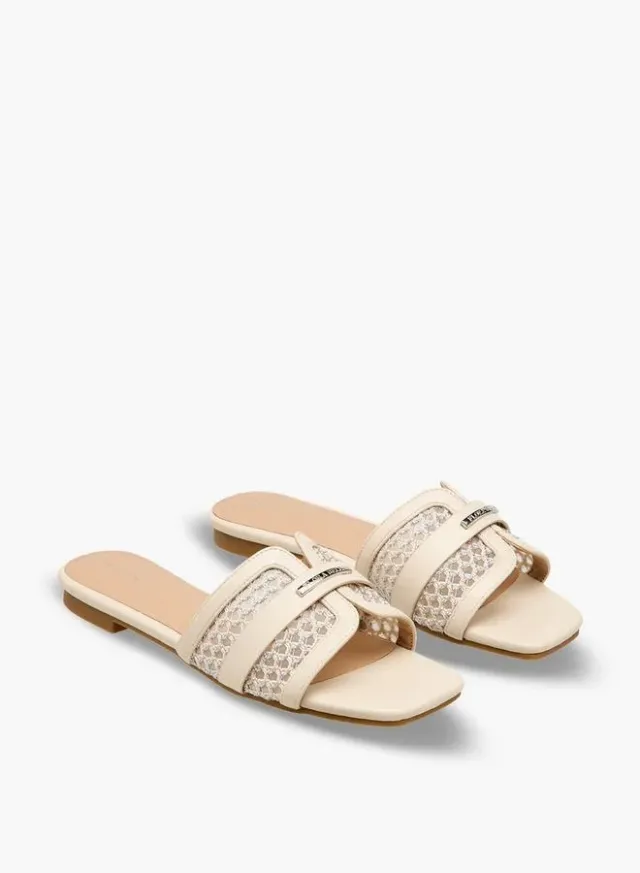 Flora Bella Women Mesh Detail Sandals