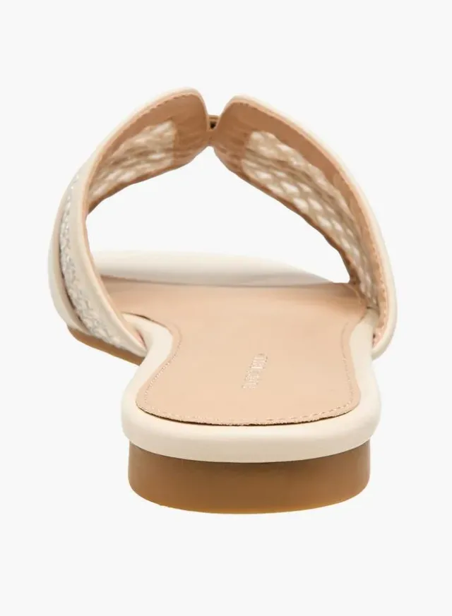 Flora Bella Women Mesh Detail Sandals – image 5