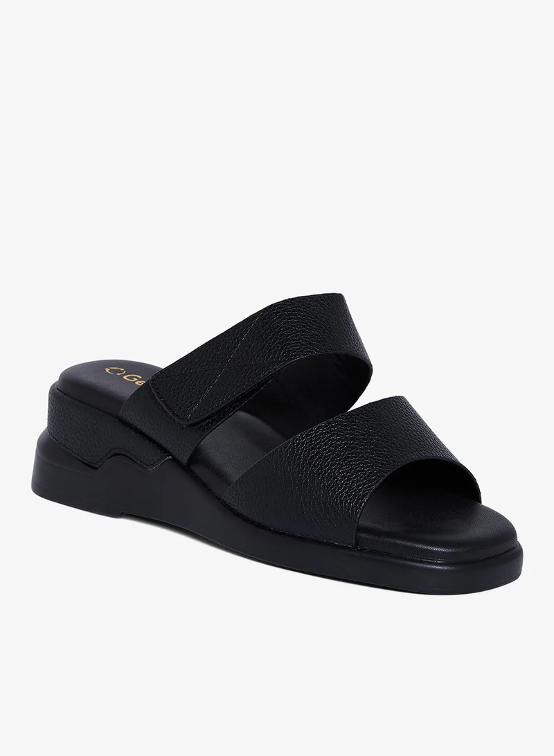 Women's Cushioned Comfort Slide Sandals