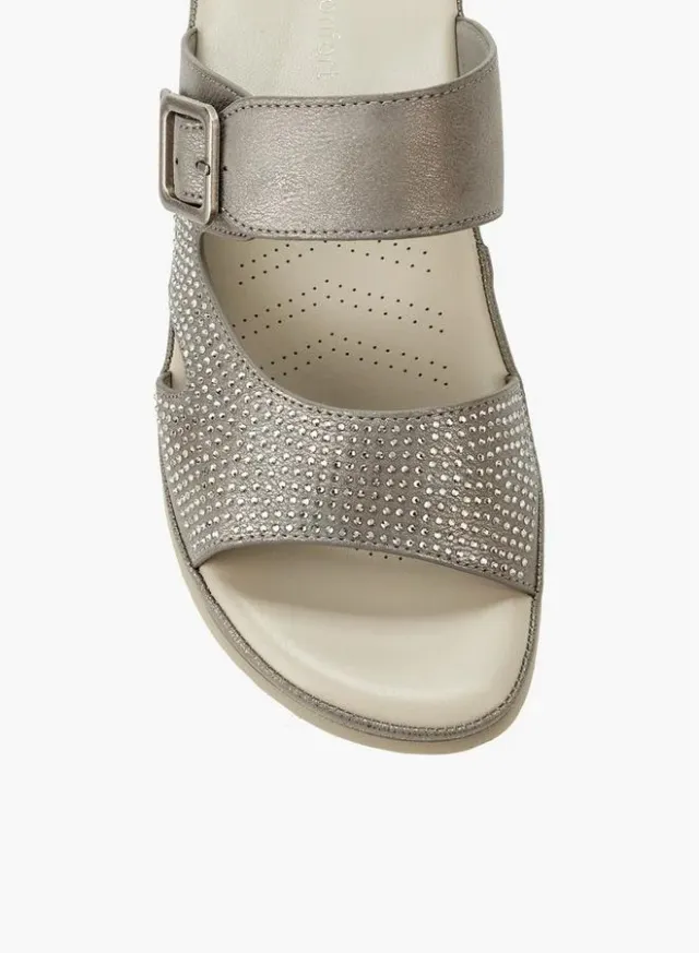 Women's Embellished Comfort Sandals – image 4