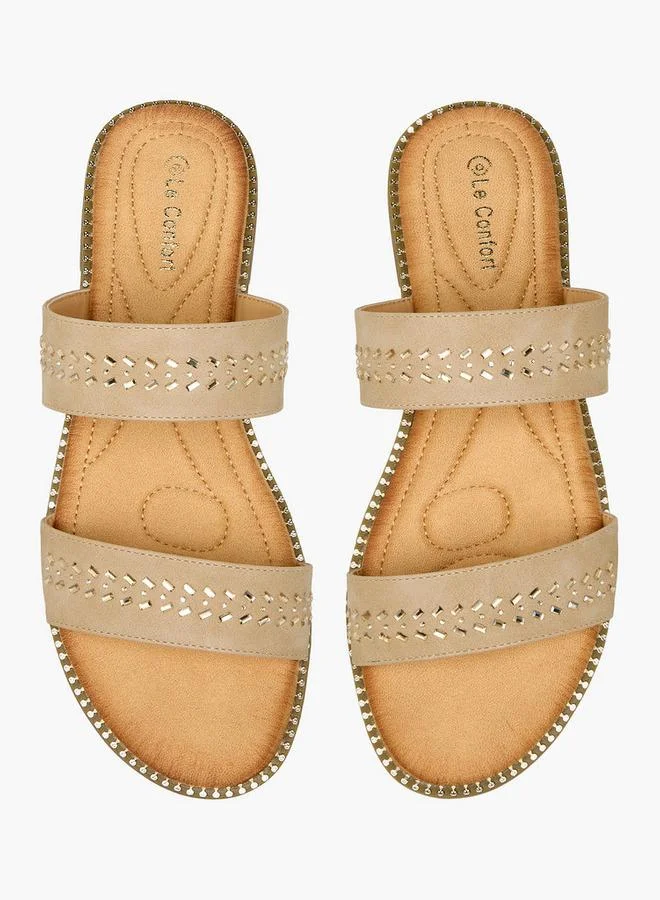 Studded Slide Sandals