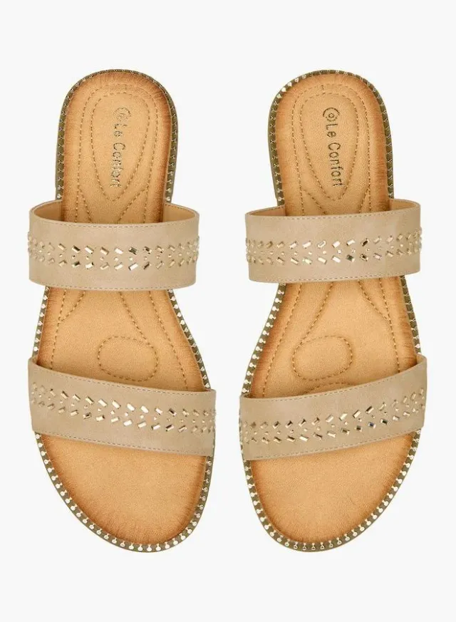 Studded Slide Sandals