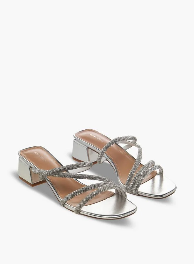 Flora Bella Women Embellished Block Heel Sandals