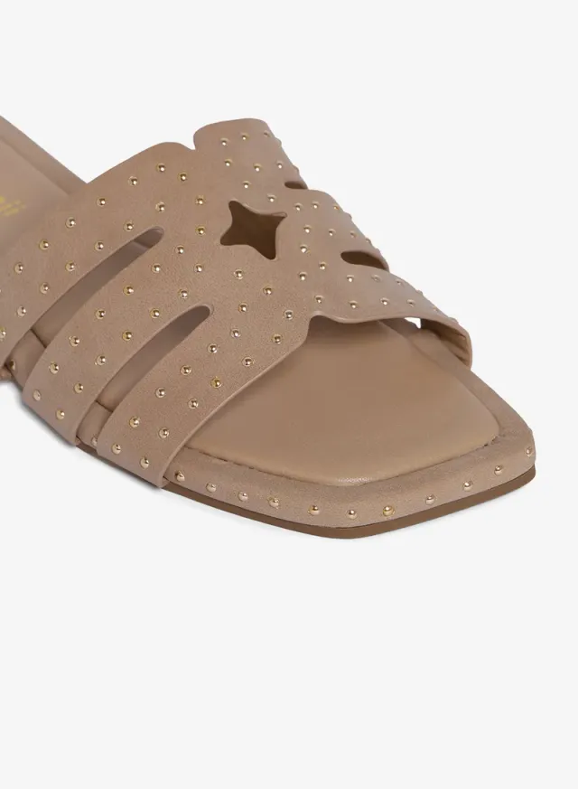 Geoomnii Women's Flat Slip-On Casual Summer Sandals – image 4