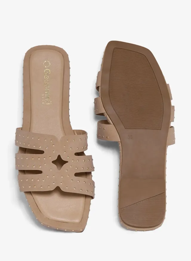 Geoomnii Women's Flat Slip-On Casual Summer Sandals – image 5