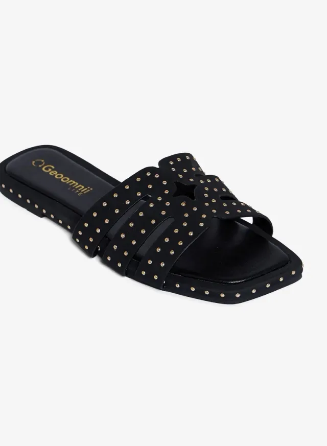 Geoomnii Women's Flat Slip-On Casual Summer Sandals – image 4