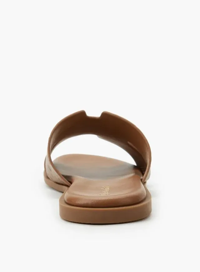 Women's Textured Slip-On Sandals – image 4