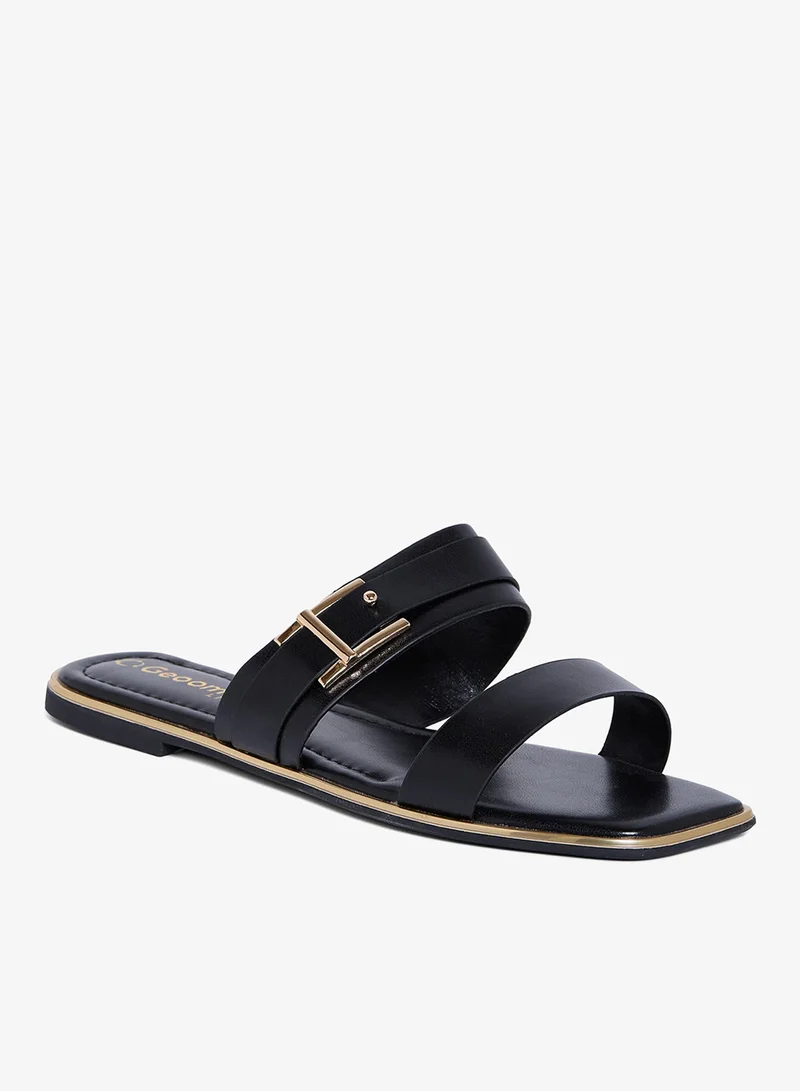 Geoomnii Women's Flat Slip-On Sandals