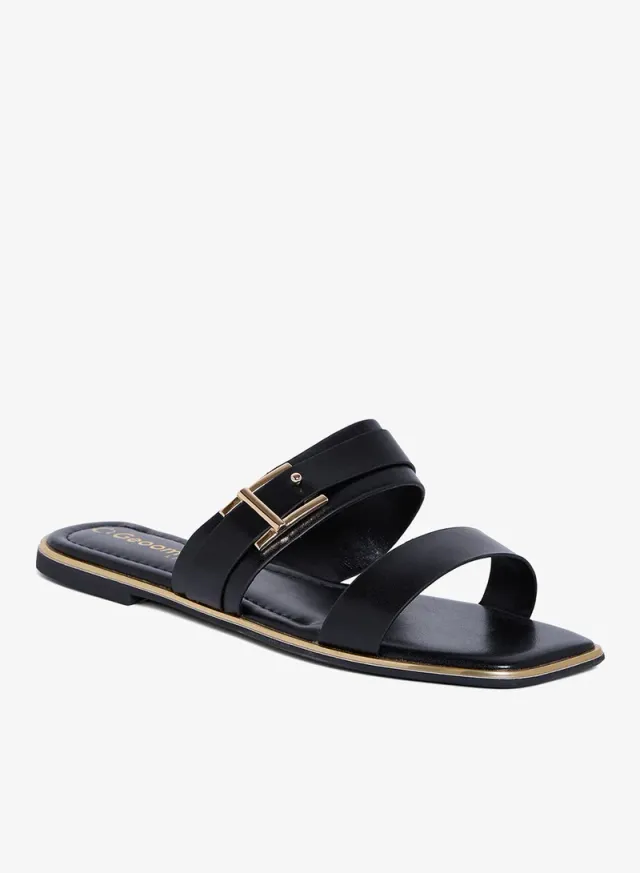 Geoomnii Women's Flat Slip-On Sandals