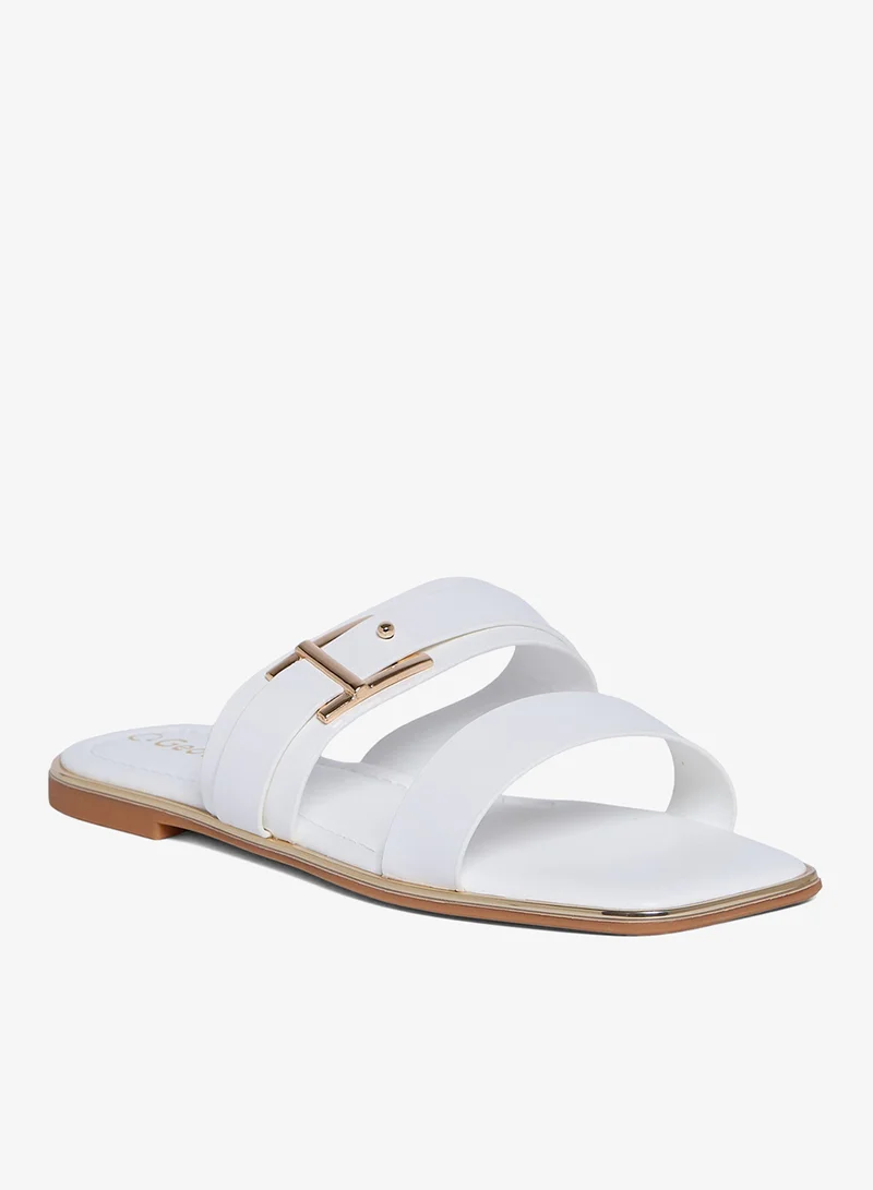 Geoomnii Women's Flat Slip-On Sandals