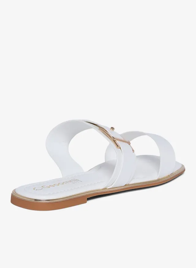 Geoomnii Women's Flat Slip-On Sandals – image 3