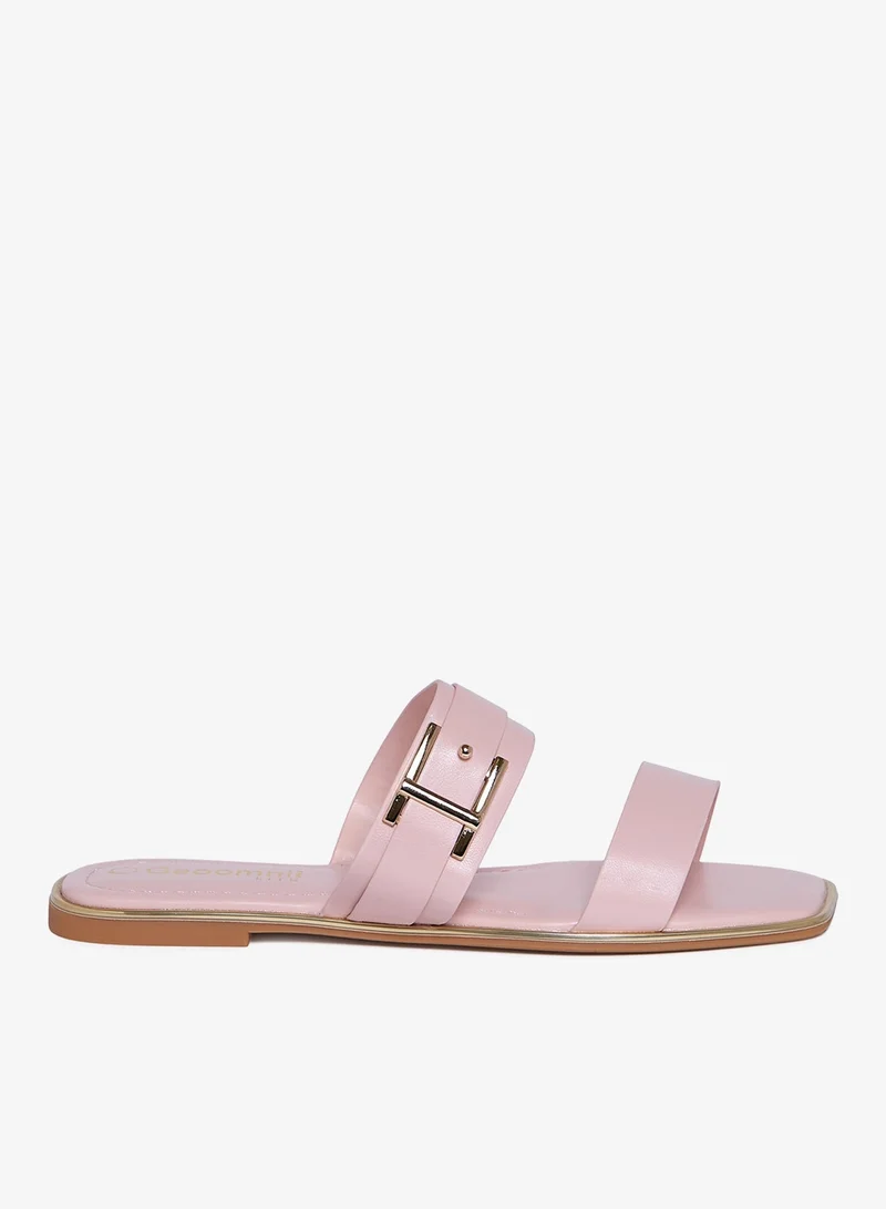 Geoomnii Women's Flat Slip-On Sandals