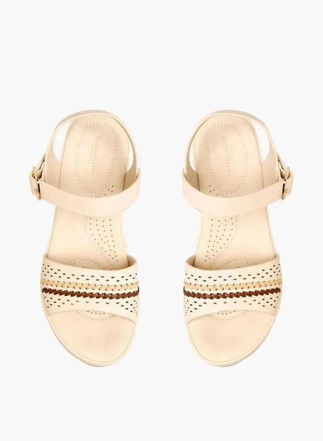 Flora Bella Women's Cutout Wedge Sandals