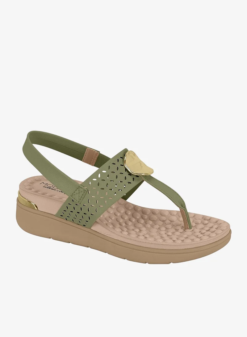 Modare Women's Flat Sandals with Back Strap, Lightweight