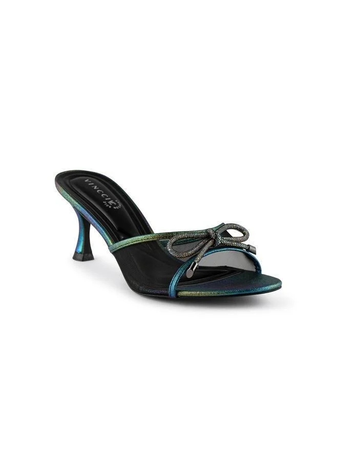 Multi Strap Mid-Heel Sandals