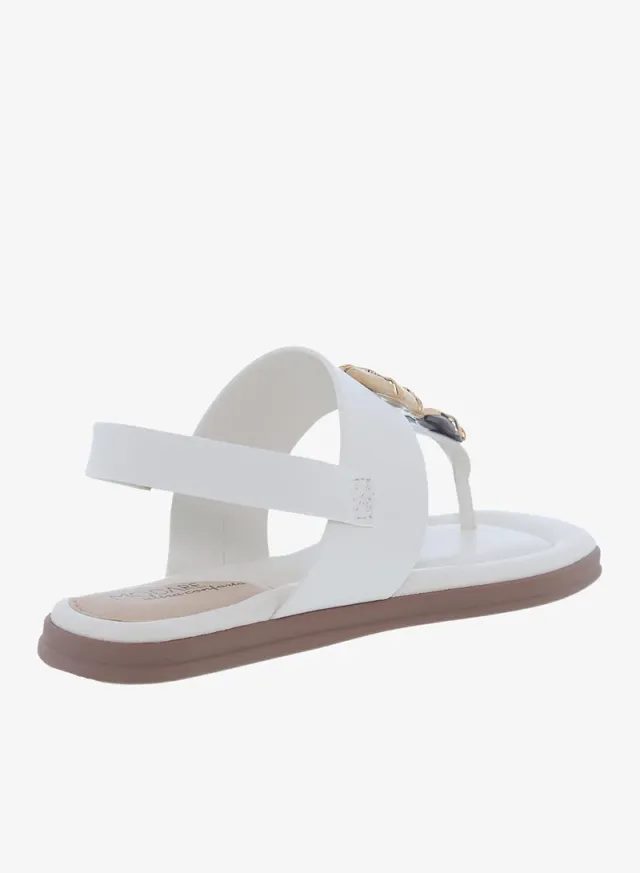Modare Women's Flat Sandals with Back Strap – image 3