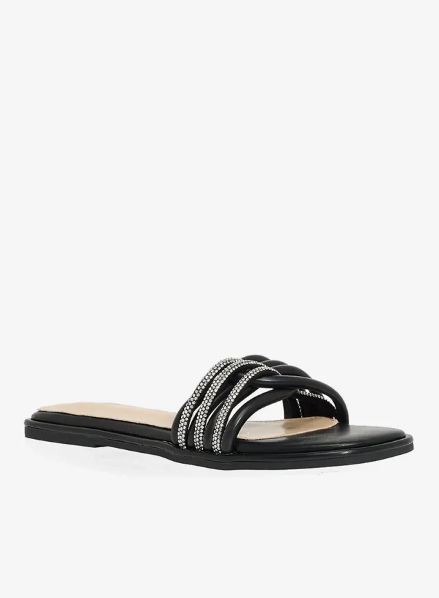 Woven Strap Flat Sandal – image 2