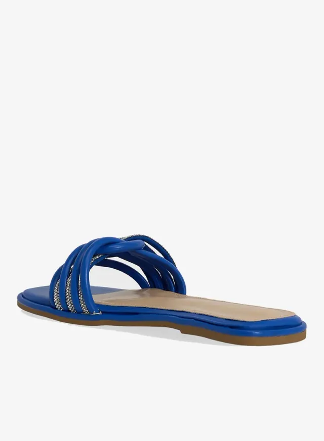Woven Strap Flat Sandal – image 2