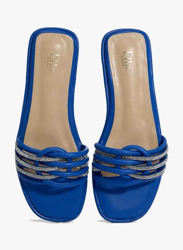 Woven Strap Flat Sandal – image 4