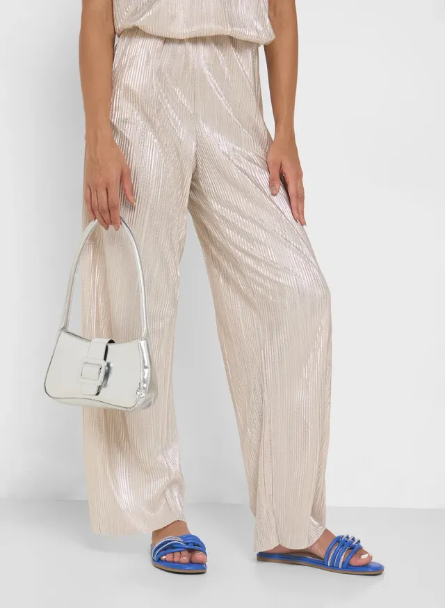 Woven Strap Flat Sandal – image 5