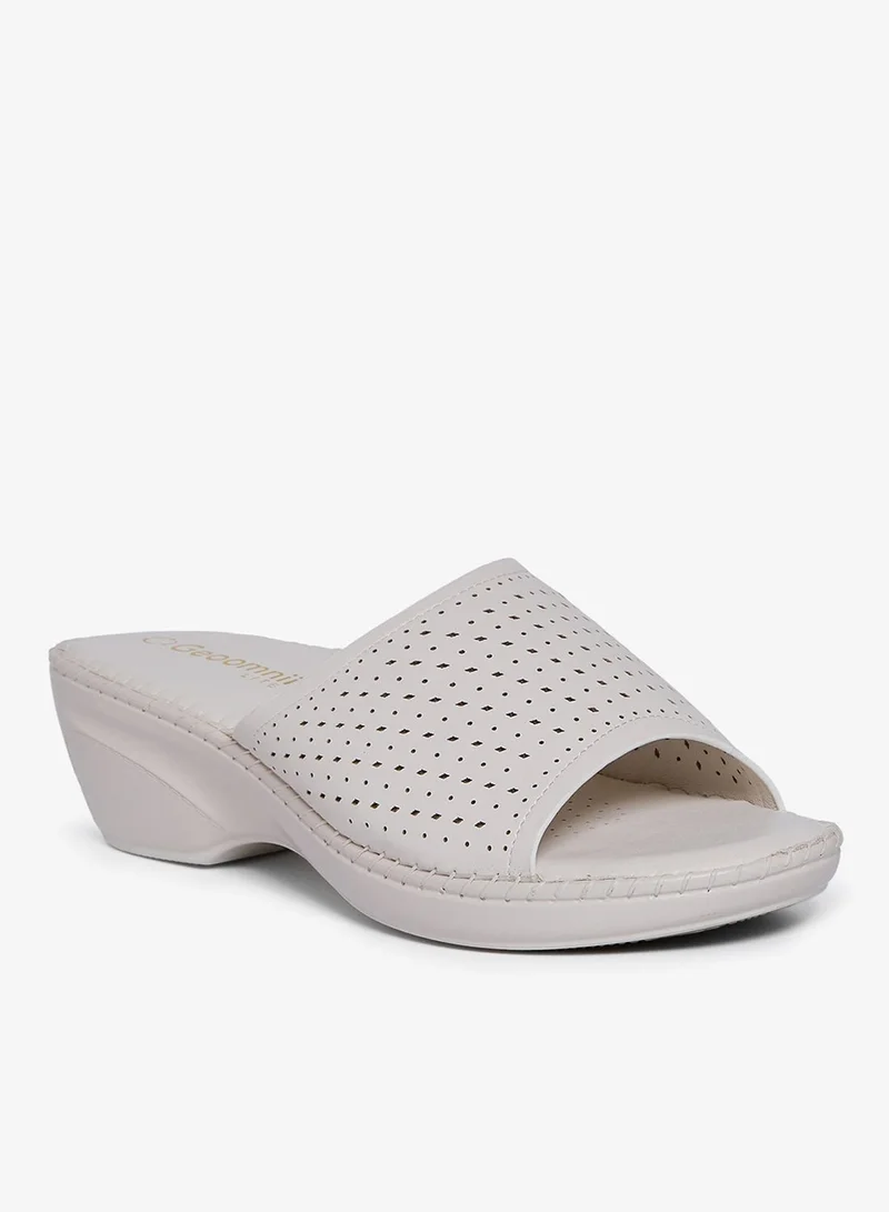 Geoomnii Women's Comfort Cushioned Slide Sandals