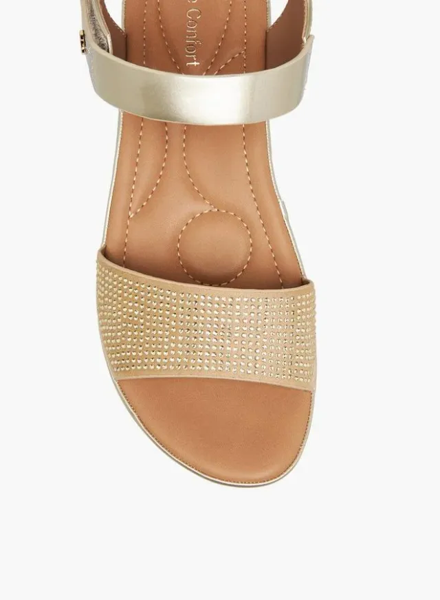 Women's Embellished Wedge Sandals – image 4