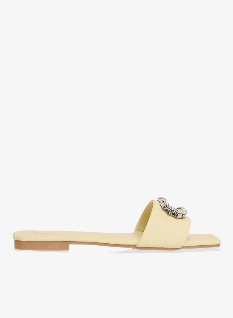 Diamante Flat Sandal