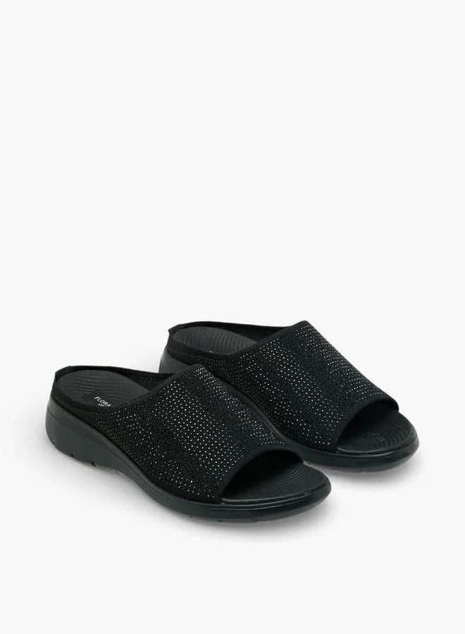 Women's Embellished Slip-On Sandals