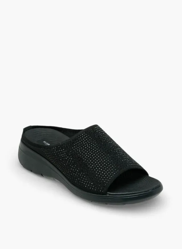 Women's Embellished Slip-On Sandals – image 2