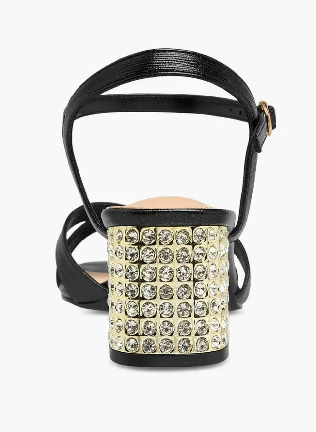 Embellished Block Heel Sandals – image 5