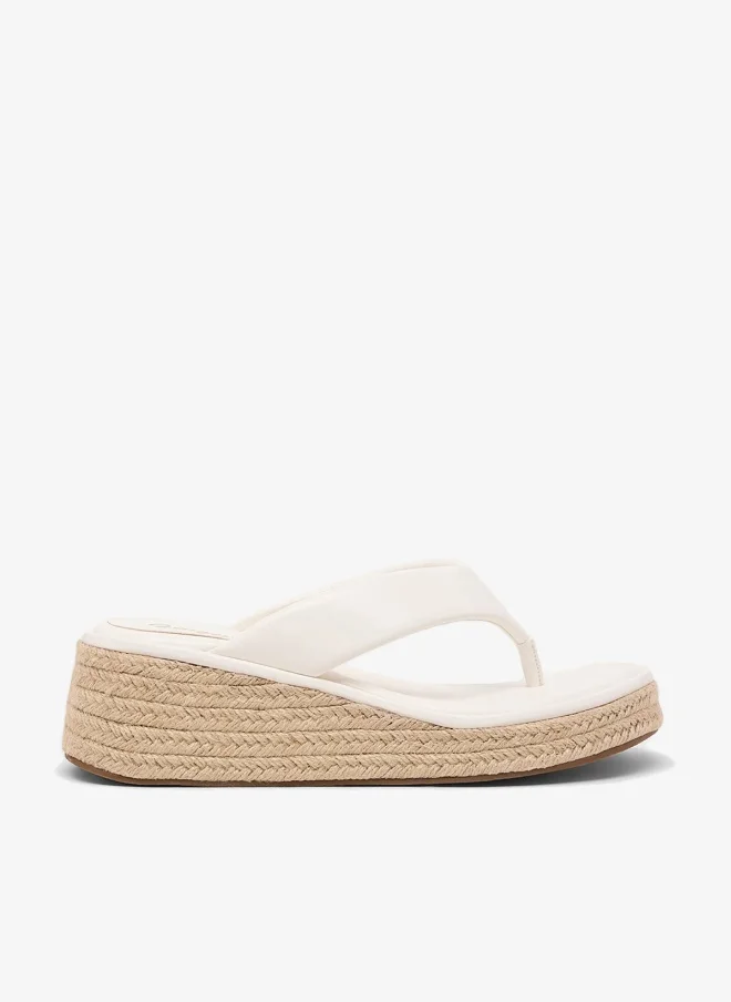 Mid Wedge Thong Sandal