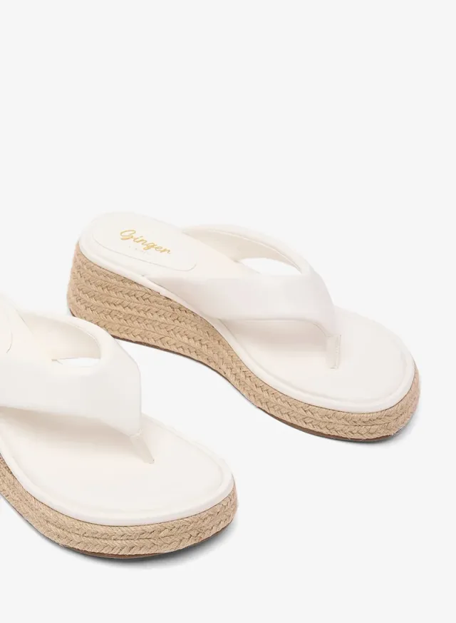 Mid Wedge Thong Sandal – image 4